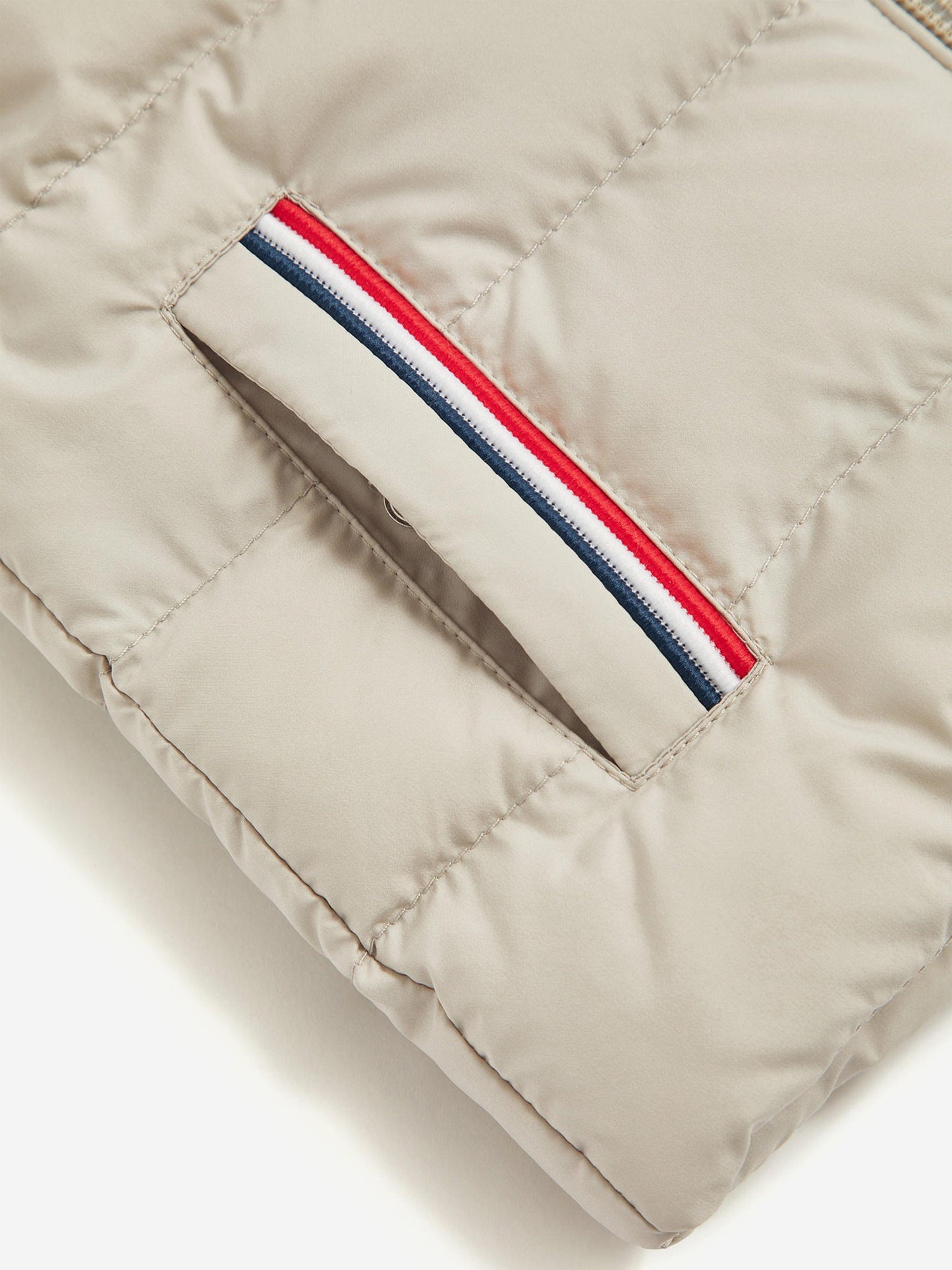 Moncler Enfant Baby Boys Down Padded Buang Gilet in Beige