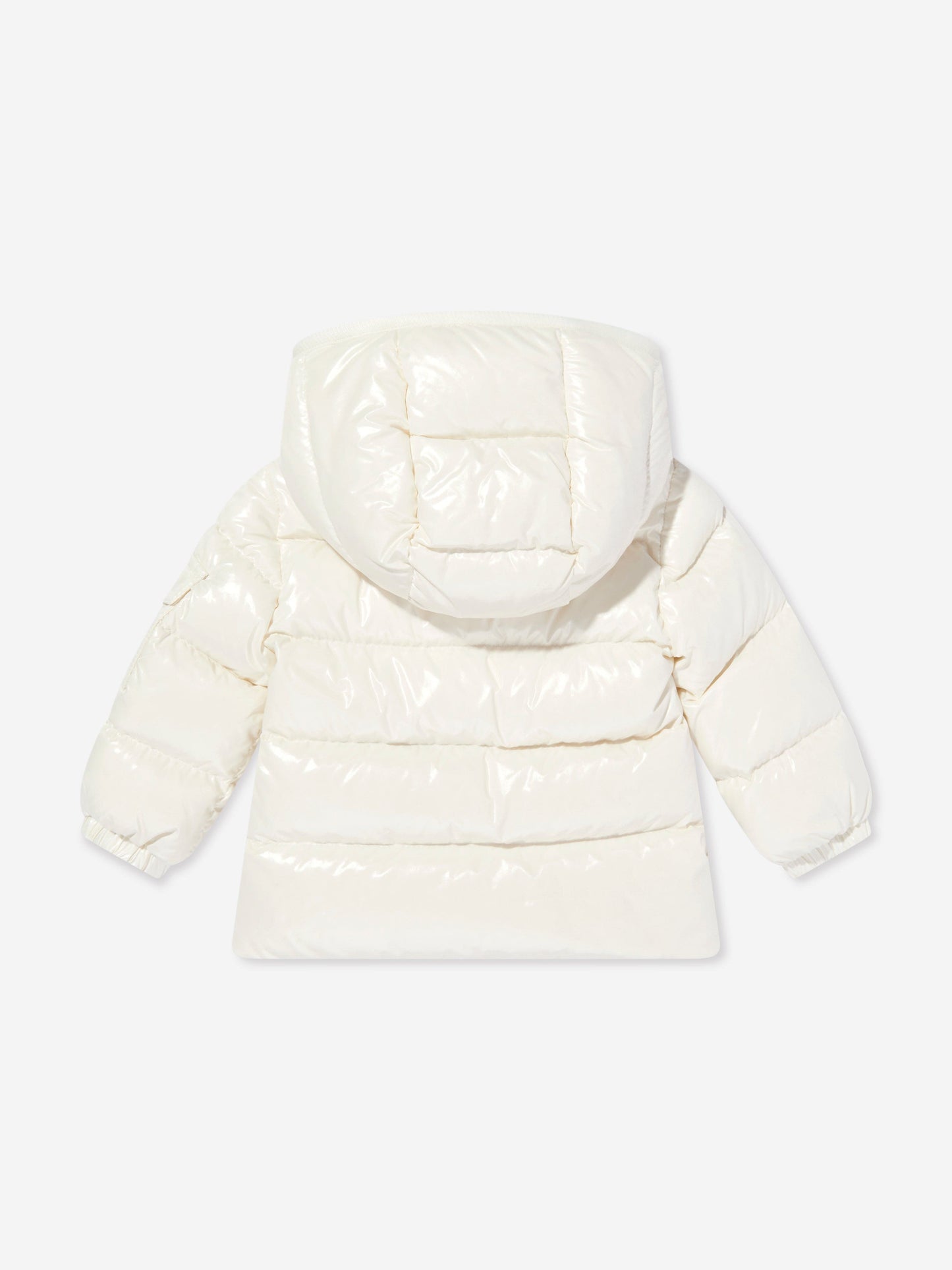 Moncler Enfant Baby Girls Down Padded Bady Jacket in Ivory