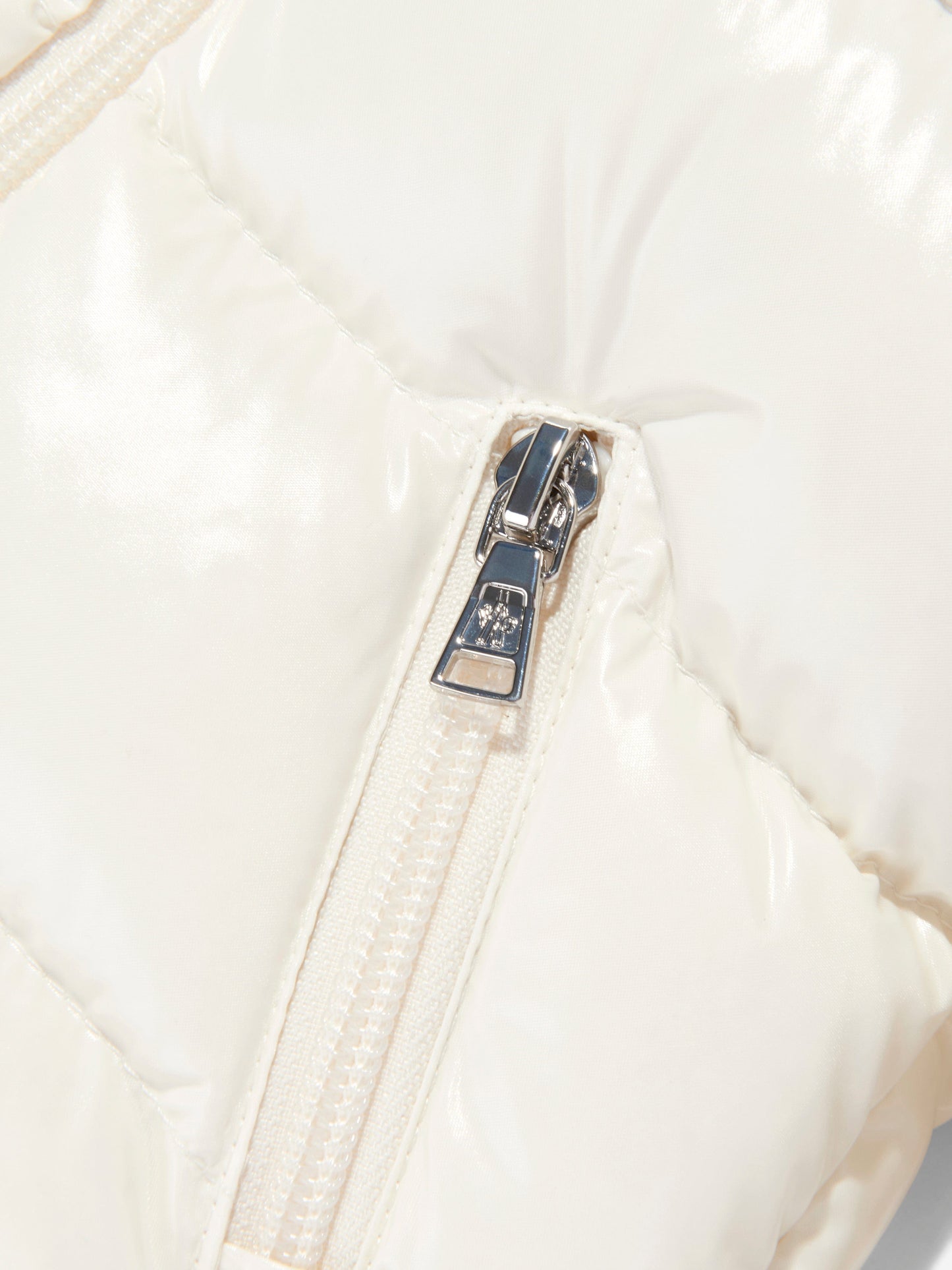 Moncler Enfant Baby Girls Down Padded Bady Jacket in Ivory