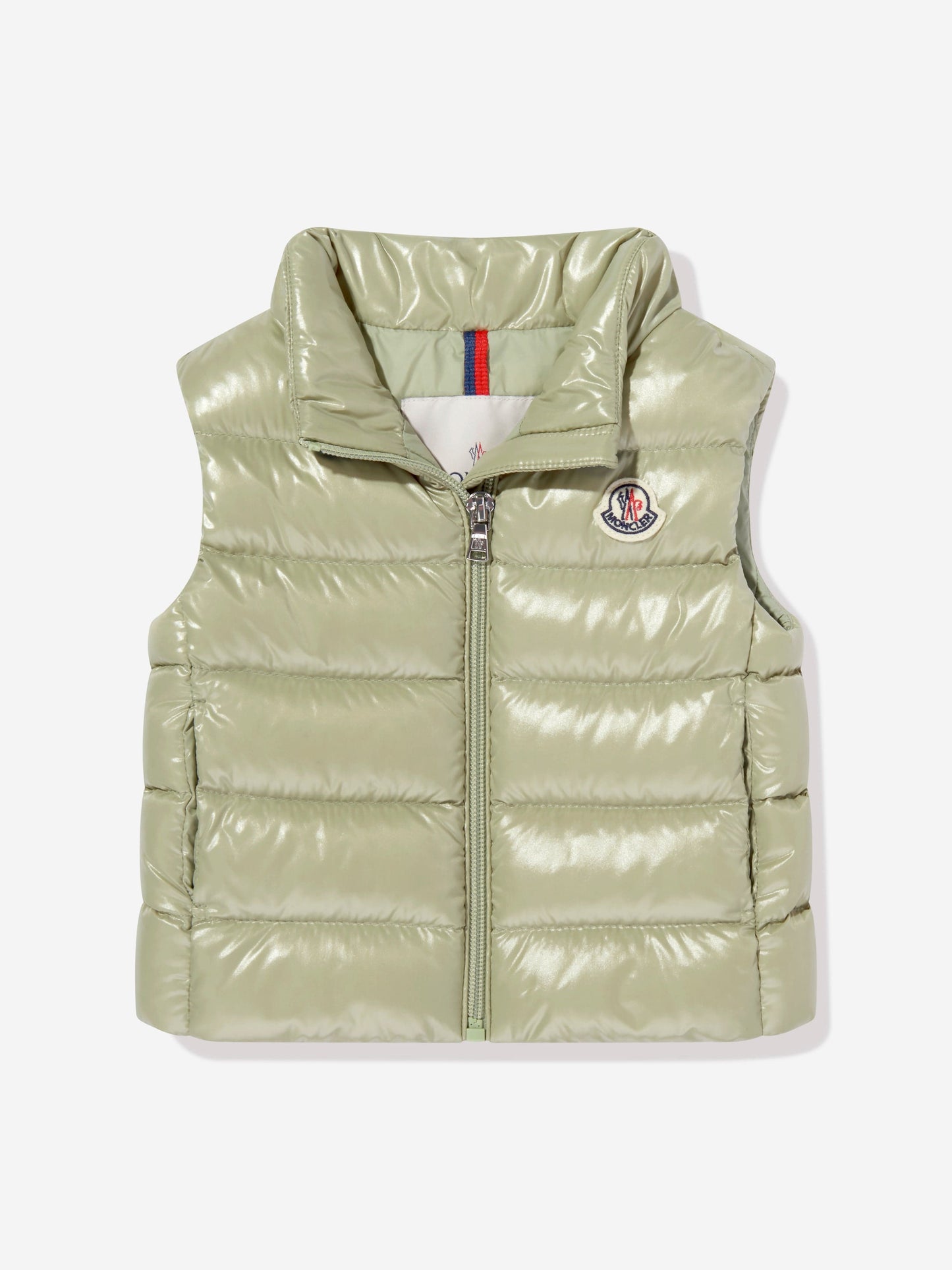 Moncler Enfant Baby Girls Down Padded Ghany Gilet in Green