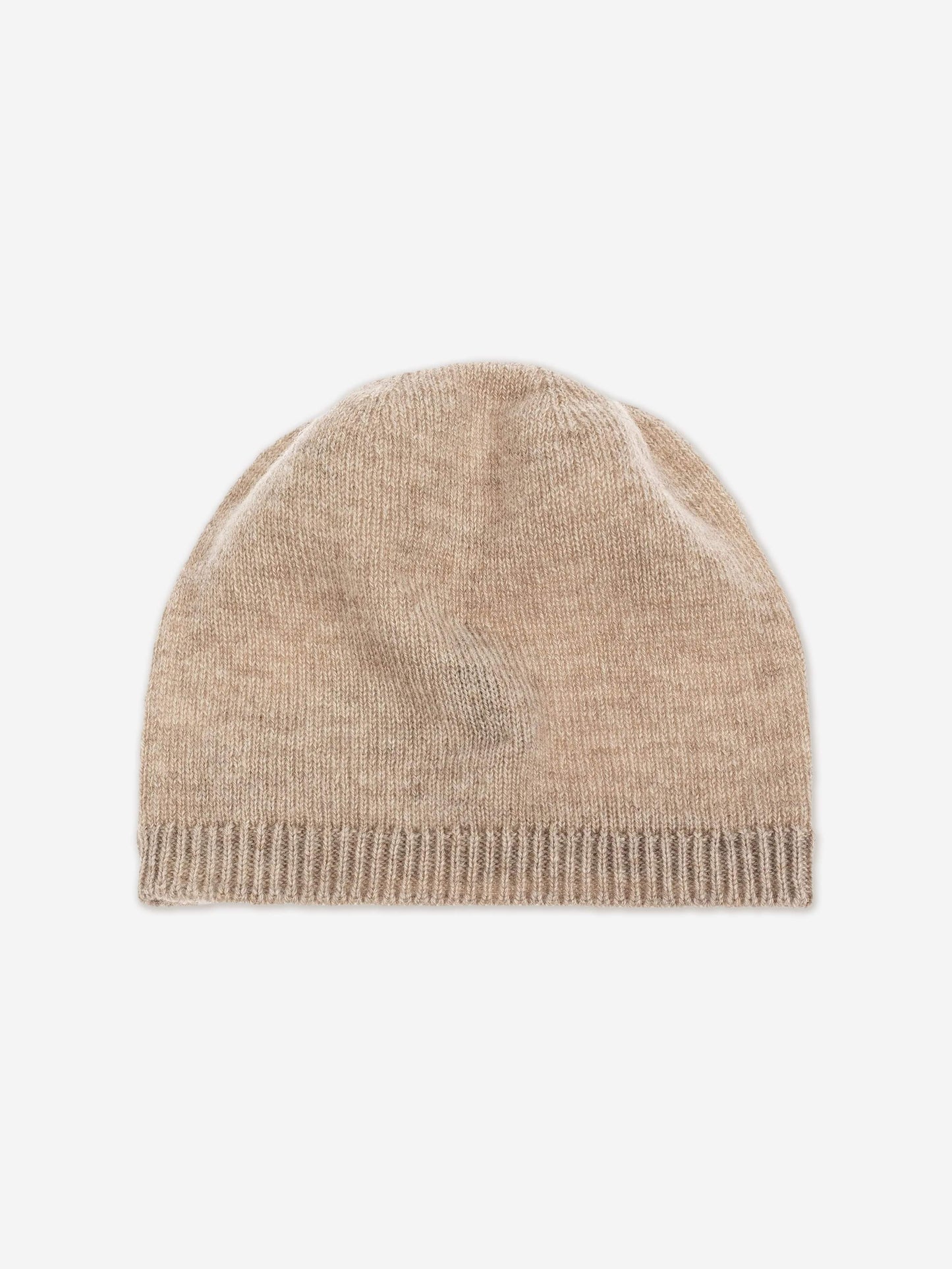 Moncler Enfant Baby Cashmere Beanie Hat in Beige