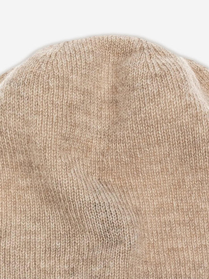 Moncler Enfant Baby Cashmere Beanie Hat in Beige