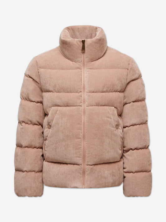Moncler Enfant Girls Down Padded Marth Jacket in Pink