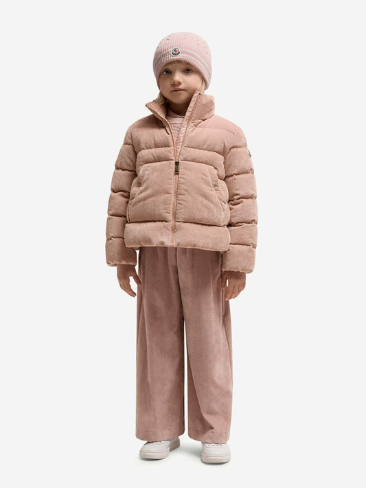 Moncler Enfant Girls Down Padded Marth Jacket in Pink