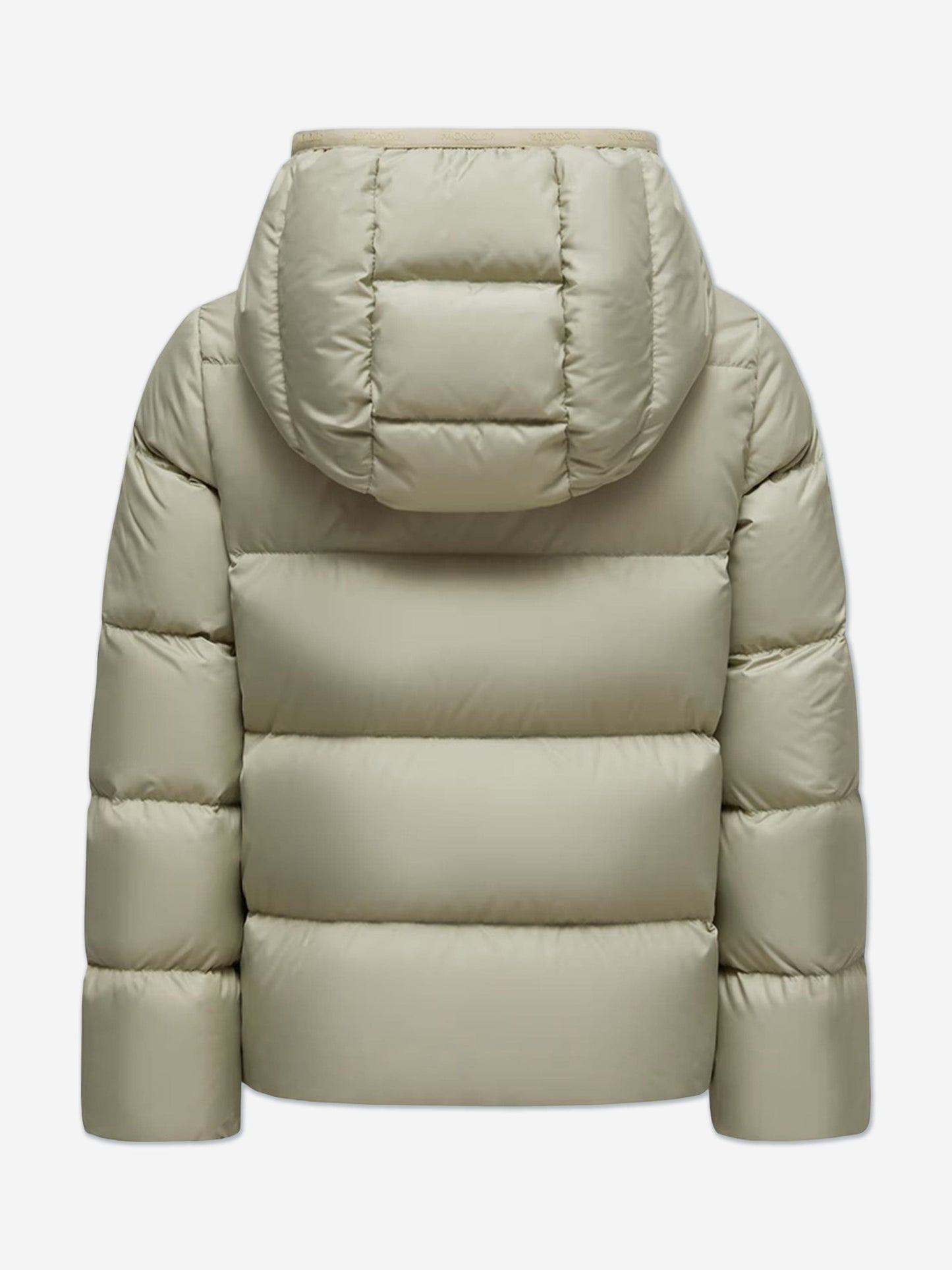 Moncler Enfant Girls Down Padded Beulah Jacket in Green