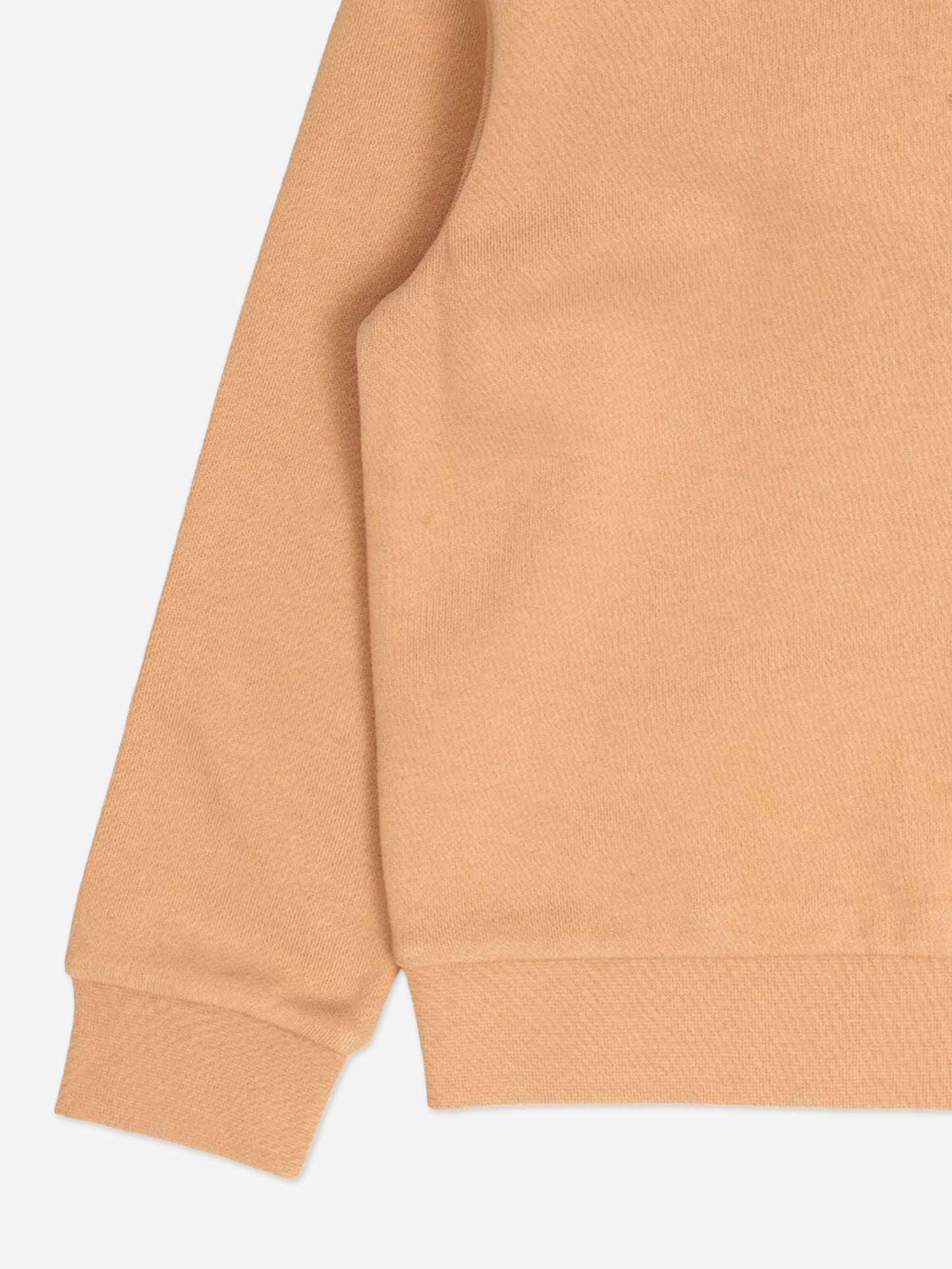 Moncler Enfant Girls Logo Hoodie in Beige