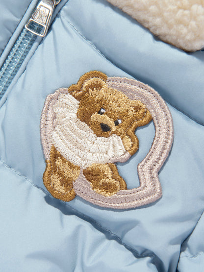 Moncler Enfant Baby Boys Kesimur Down Padded Jacket in Blue