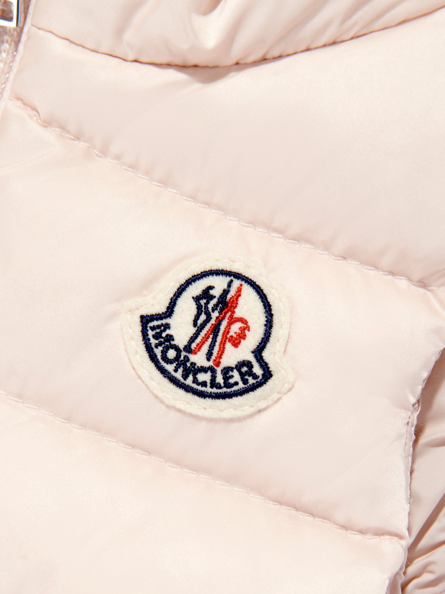 Moncler Enfant Baby Girls Hivette Down Padded Gilet in Pink