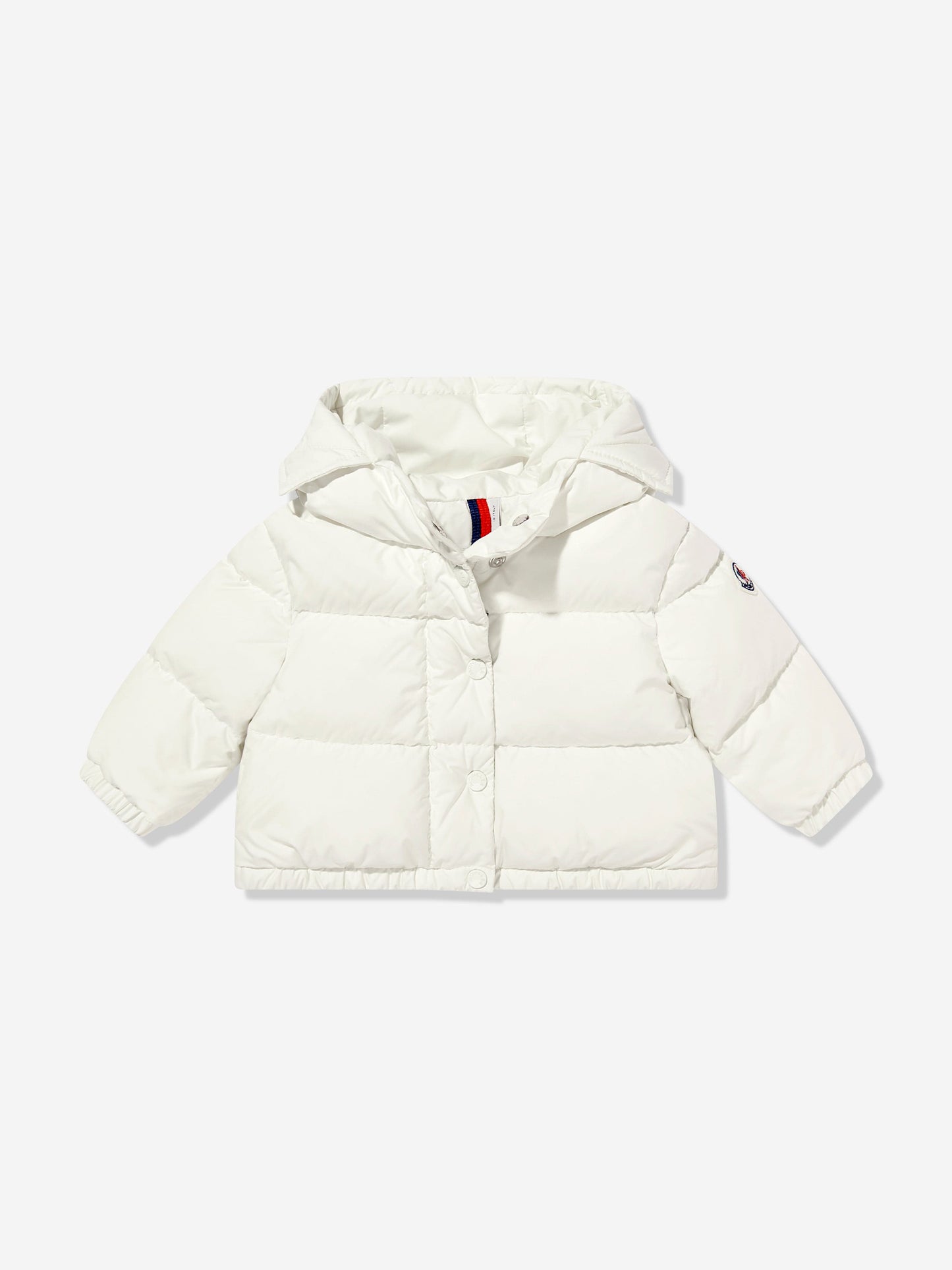 Moncler Enfant Baby Girls Laurie Down Padded Jacket in Ivory