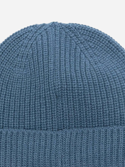 Moncler Enfant Baby Boys Wool Knit Beanie Hat in Blue