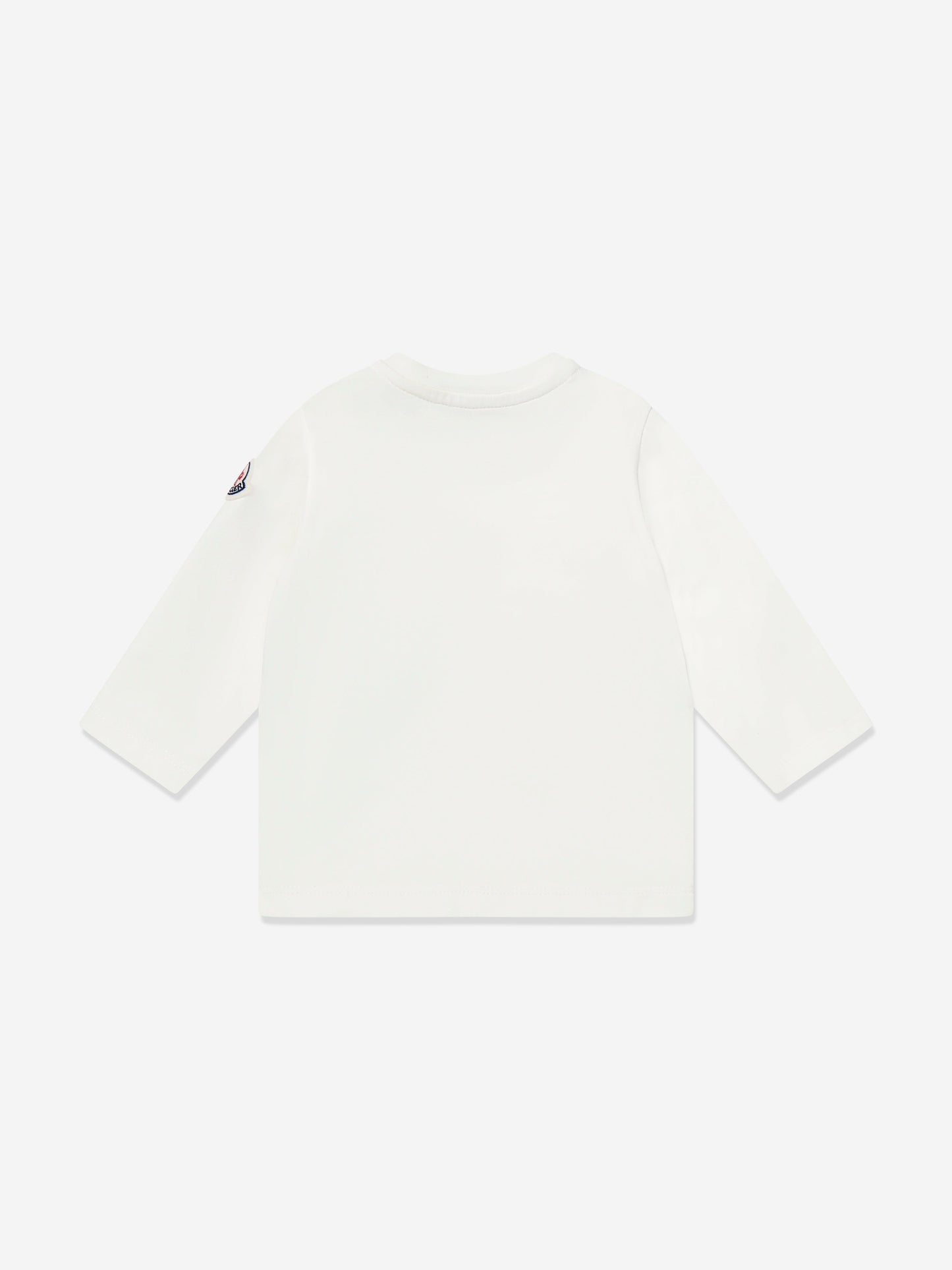 Moncler Enfant Baby Boys Long Sleeve Bear T-Shirt in Ivory