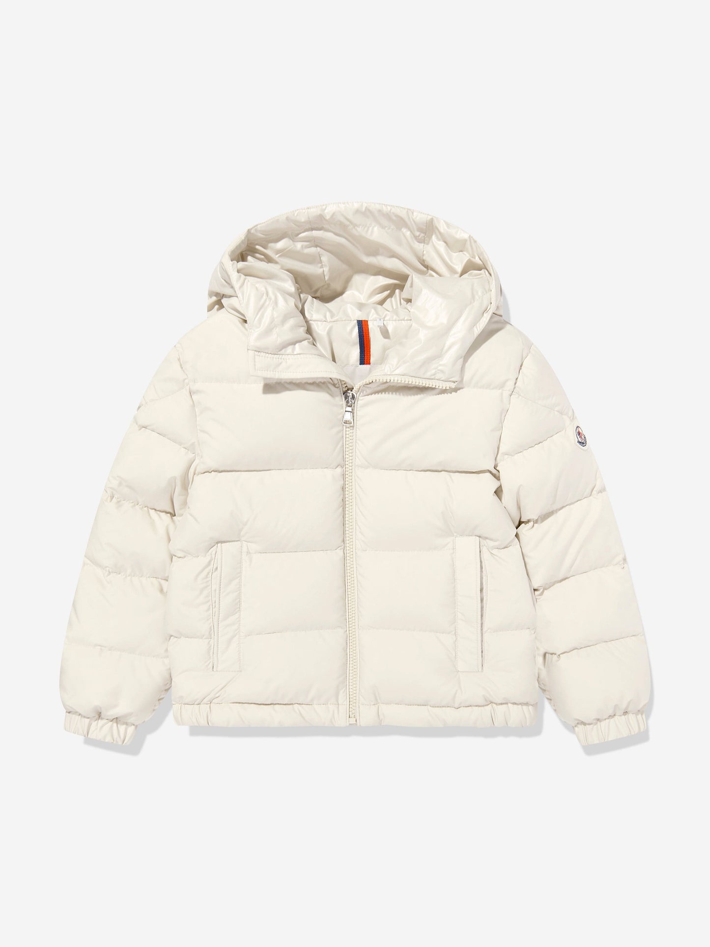 Moncler Enfant Boys Taidu Down Padded Jacket in Ivory