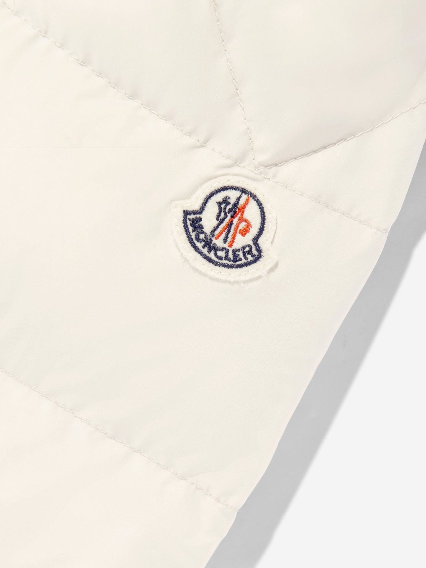 Moncler Enfant Boys Taidu Down Padded Jacket in Ivory