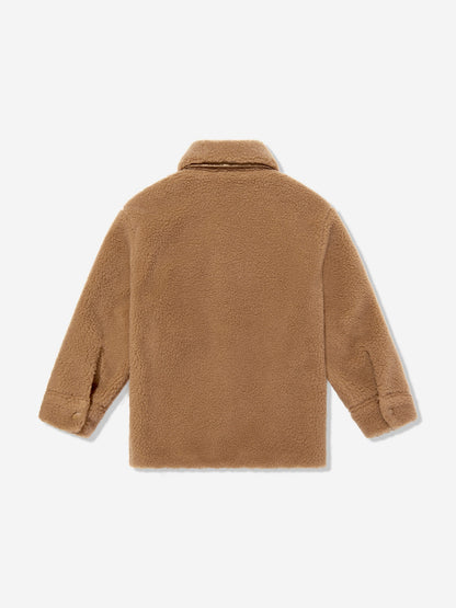 Moncler Enfant Boys Pocket Overshirt in Beige