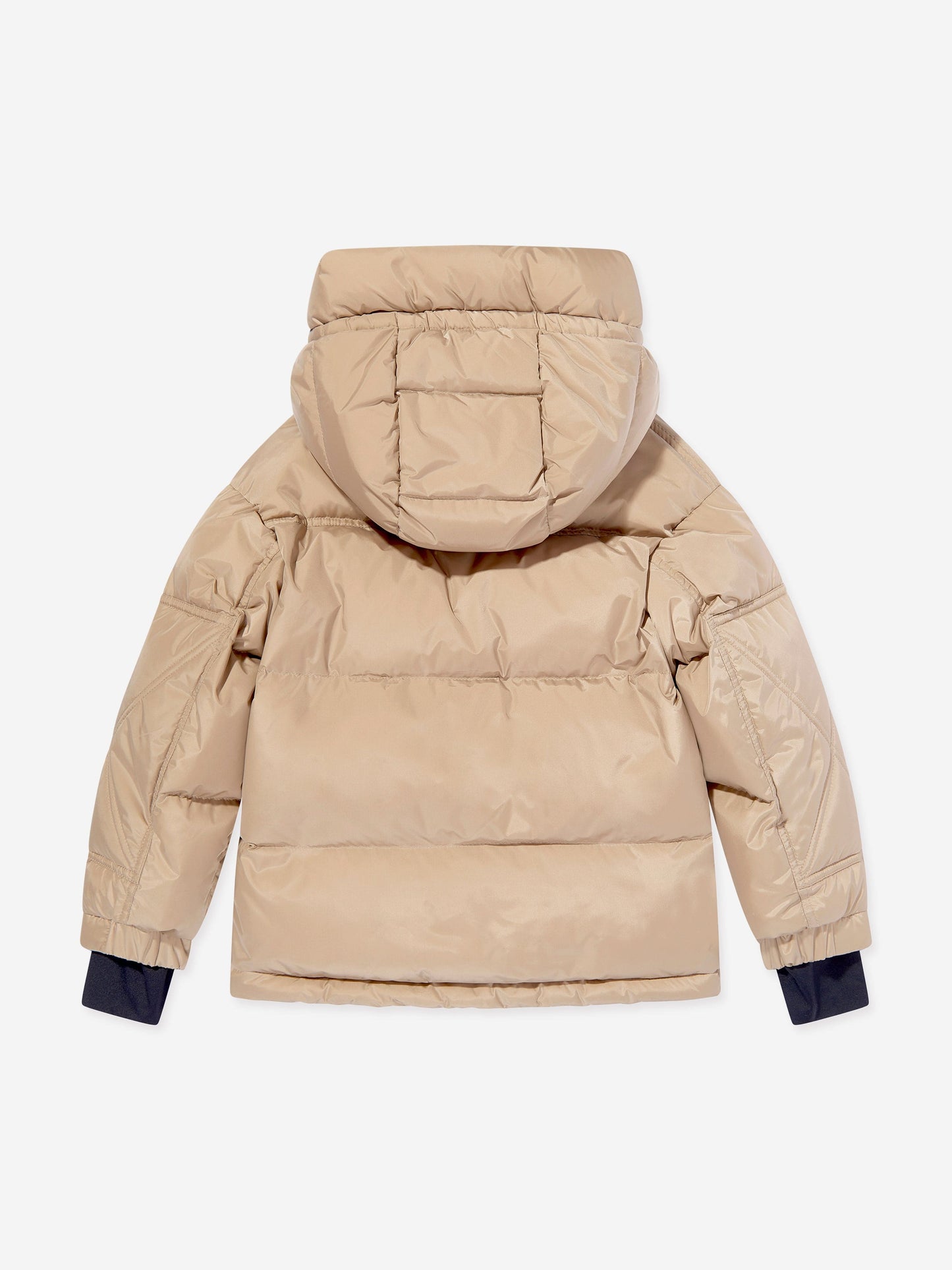 Moncler Enfant Kids Grenoble Kasanka Down Padded Jacket in Beige