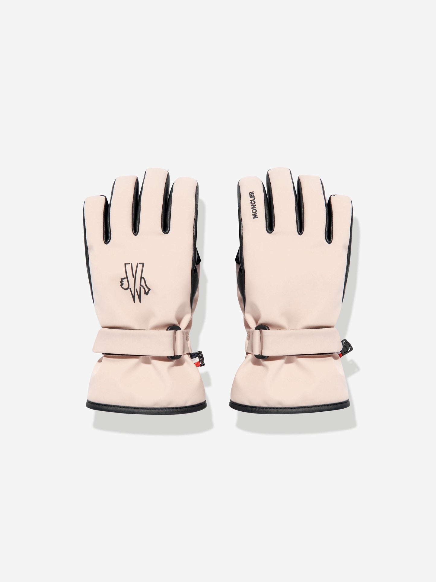 Moncler Enfant Girls Grenoble Ski Gloves in Pink