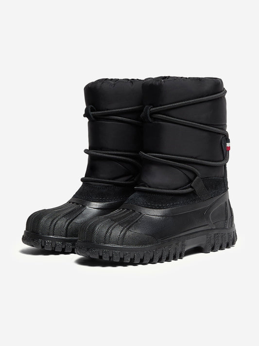 Moncler Enfant Kids Grenoble Chris Snow Boots in Black