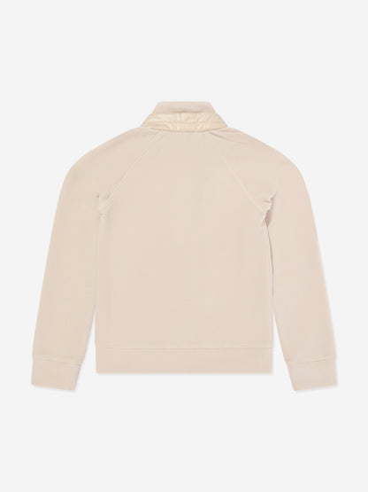 Moncler Enfant Kids Grenoble Thermal Top in Beige