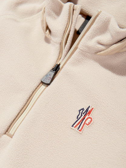 Moncler Enfant Kids Grenoble Thermal Top in Beige