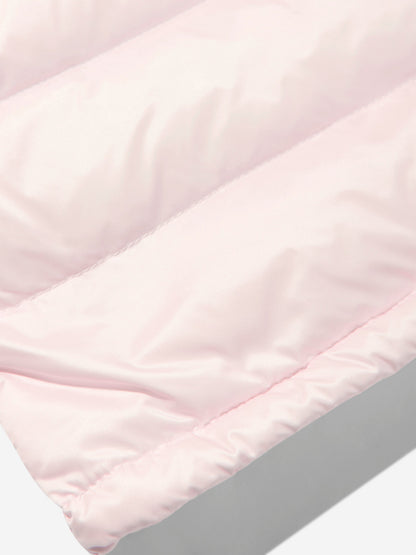 Moncler Enfant Girls Down Padded Dalles Jacket in Pink