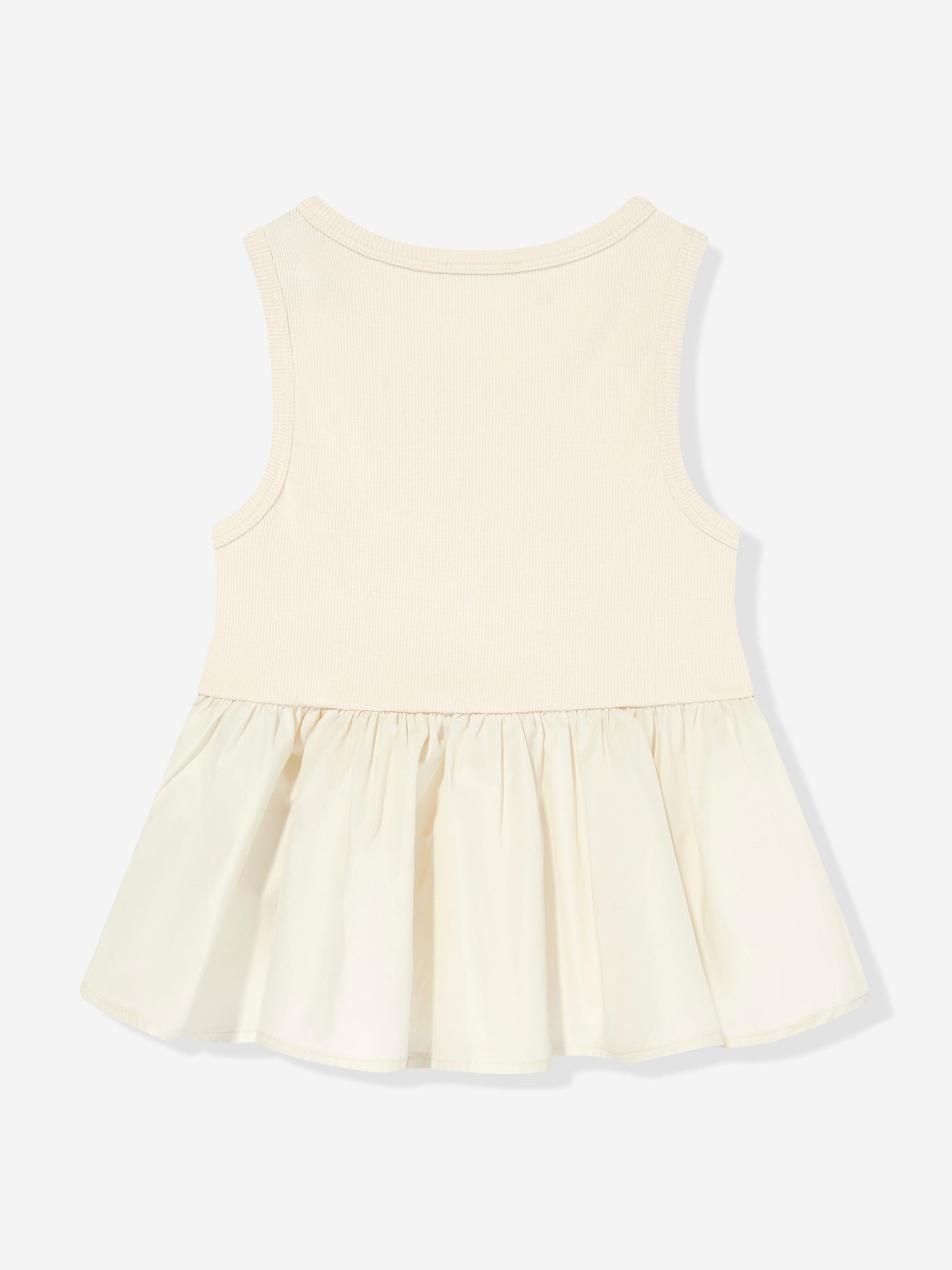Moncler Enfant Girls Sleeveless Top in Ivory
