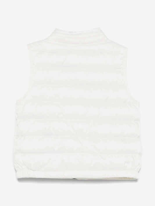 Moncler Enfant Baby Boys Down Padded New Amaury Gilet in Ivory