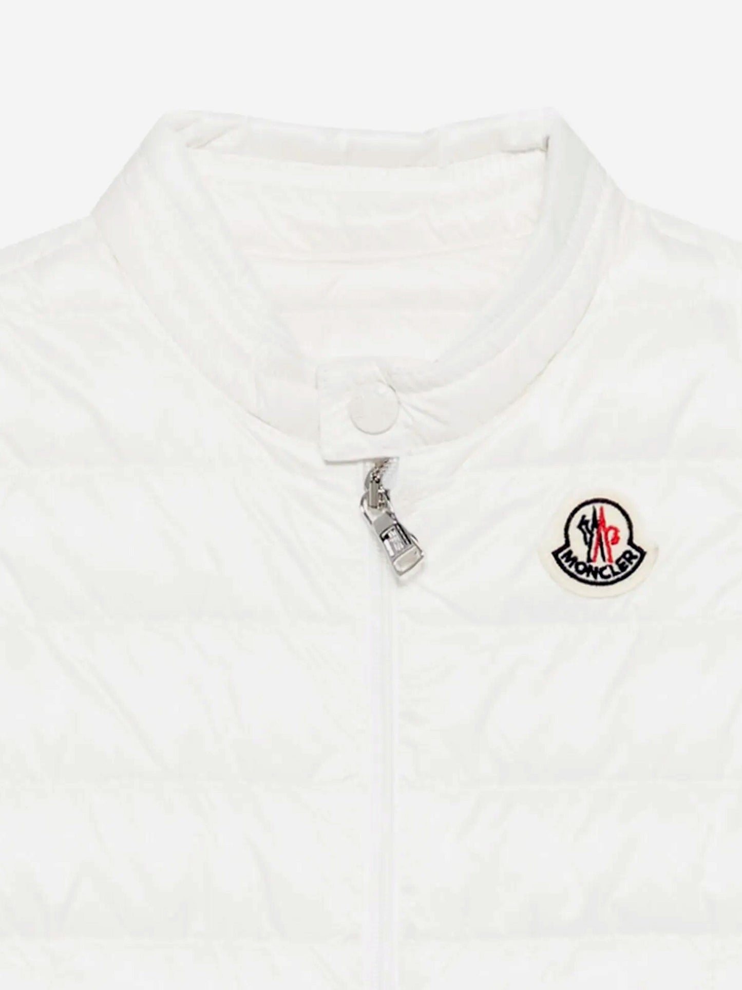 Moncler Enfant Baby Boys Down Padded New Amaury Gilet in Ivory