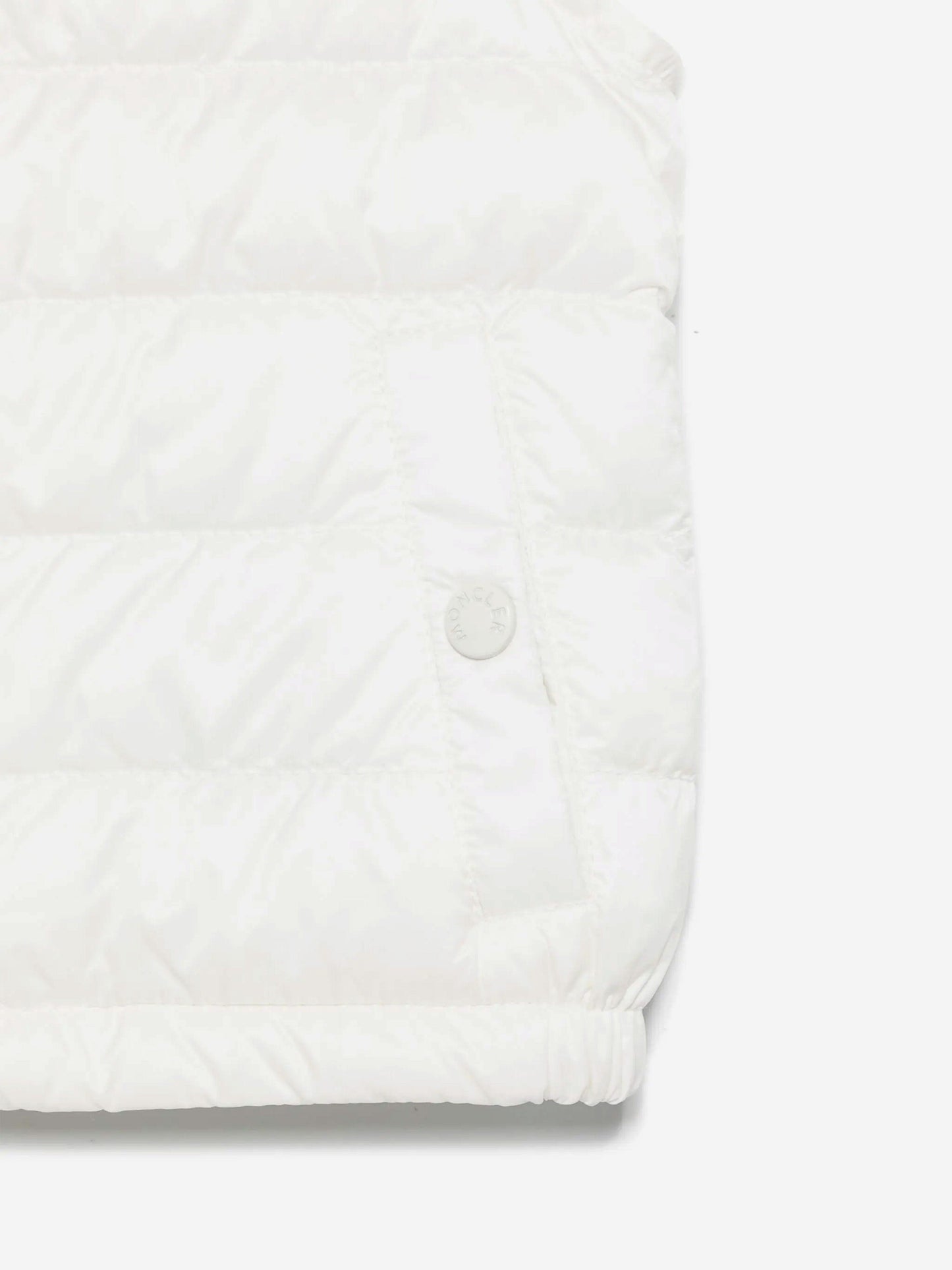 Moncler Enfant Baby Boys Down Padded New Amaury Gilet in Ivory