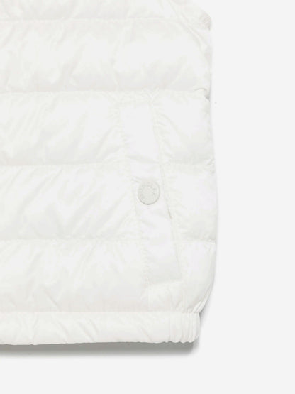 Moncler Enfant Baby Boys Down Padded New Amaury Gilet in Ivory