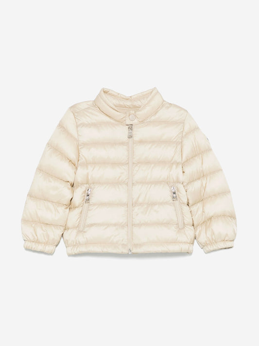 Moncler Enfant Baby Boys Down Padded Acorus Jacket in Beige