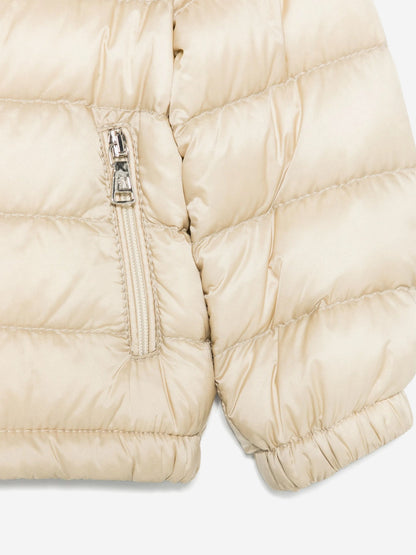 Moncler Enfant Baby Boys Down Padded Acorus Jacket in Beige
