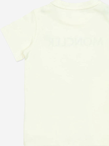 Moncler Enfant Baby Boys Logo T-Shirt in Ivory