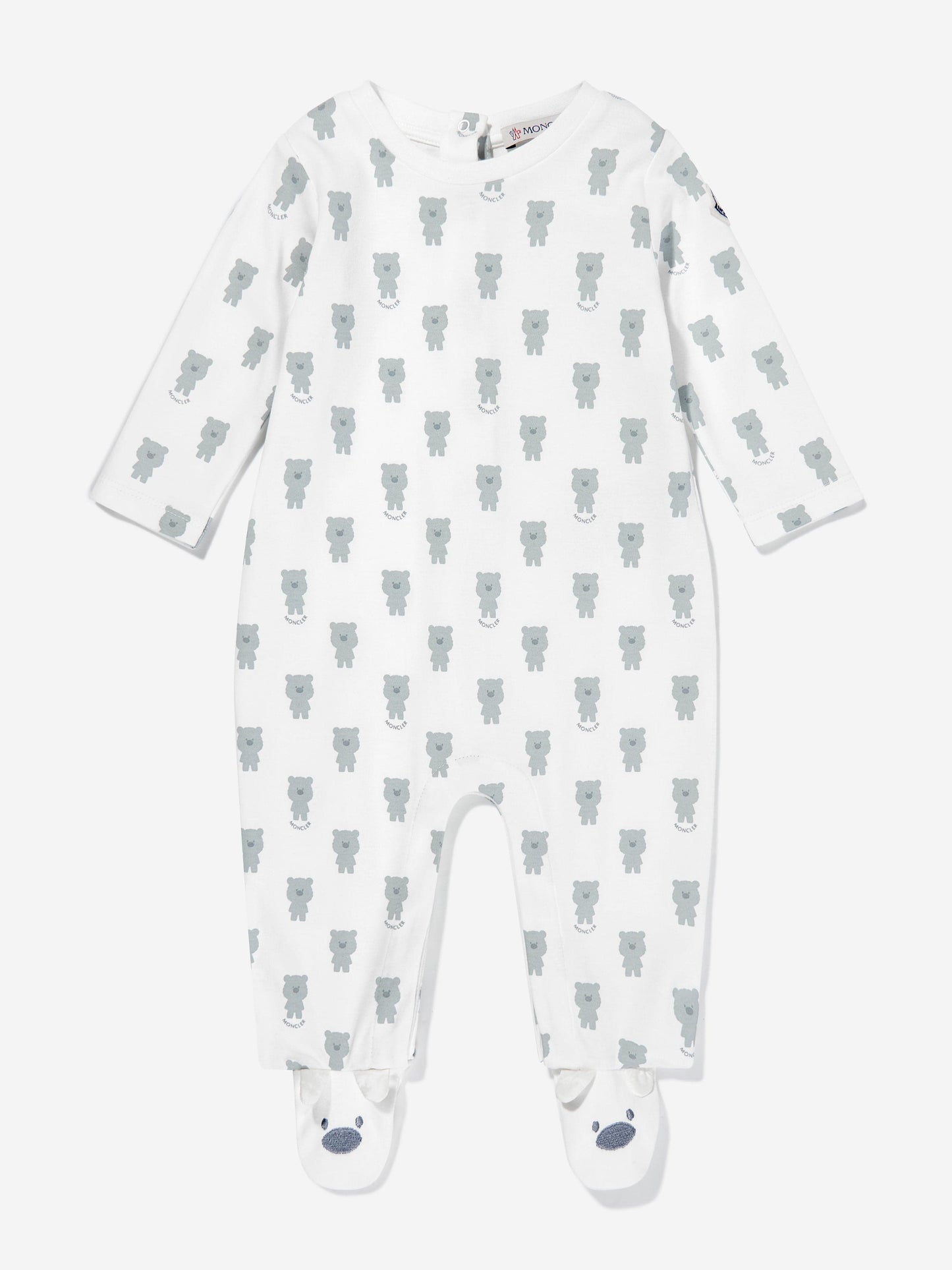 Moncler Enfant Baby Boys Babygrow Set in Ivory
