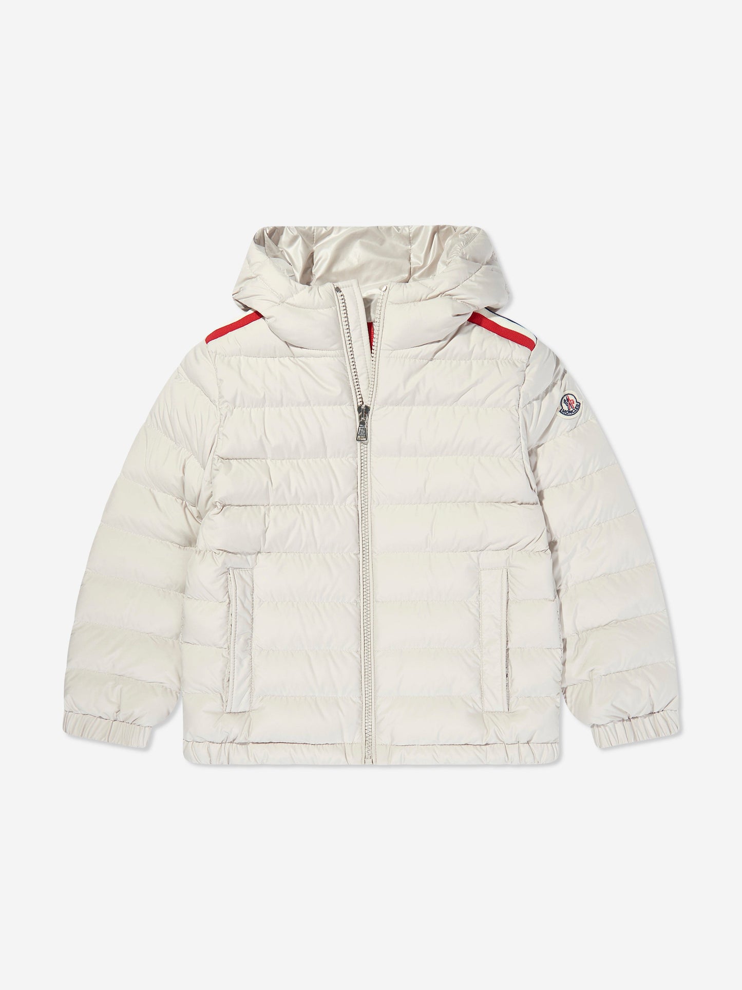 Moncler Enfant Kids Down Padded Donvar Jacket in Ivory
