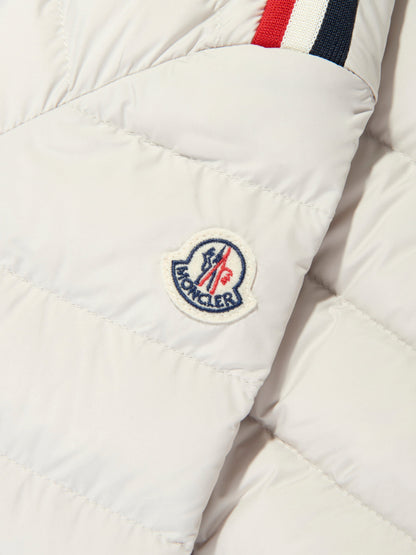 Moncler Enfant Kids Down Padded Donvar Jacket in Ivory