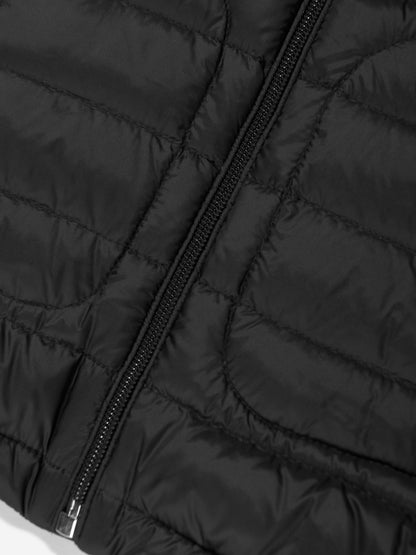 Moncler Enfant Boys Down Padded Lauros Jacket in Black
