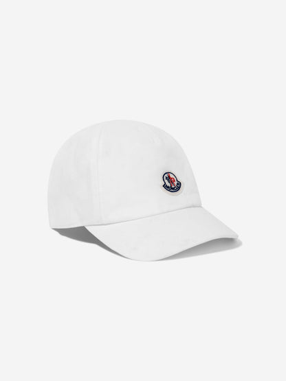 Moncler Enfant Baby Boys Logo Cap in White