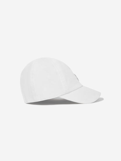 Moncler Enfant Baby Boys Logo Cap in White