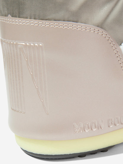 Moon Boot Girls Icon Glance Boots in Gold