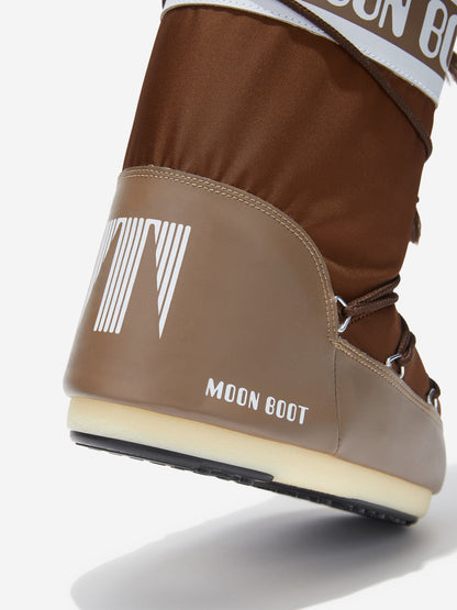 Moon Boot Kids Icon Boots in Brown