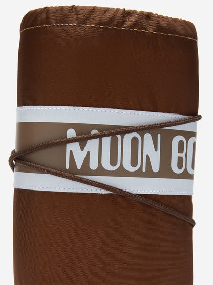 Moon Boot Kids Icon Boots in Brown