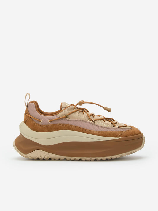 Moon Boot Kids Moon247 Xlace Trainers in Beige