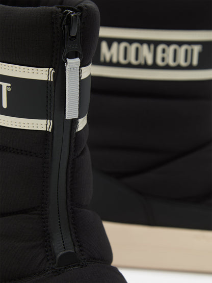Moon Boot Kids JR Park Zip High WP Boots in Black