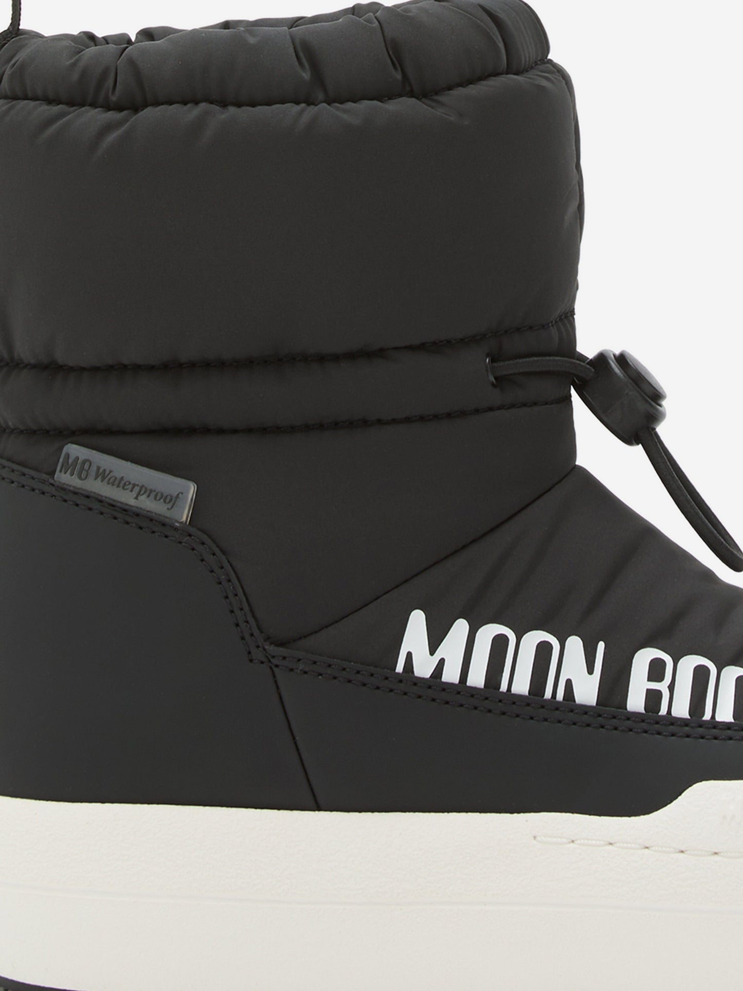 Moon Boot Kids JR Park Tube Mid WP Boots in Black