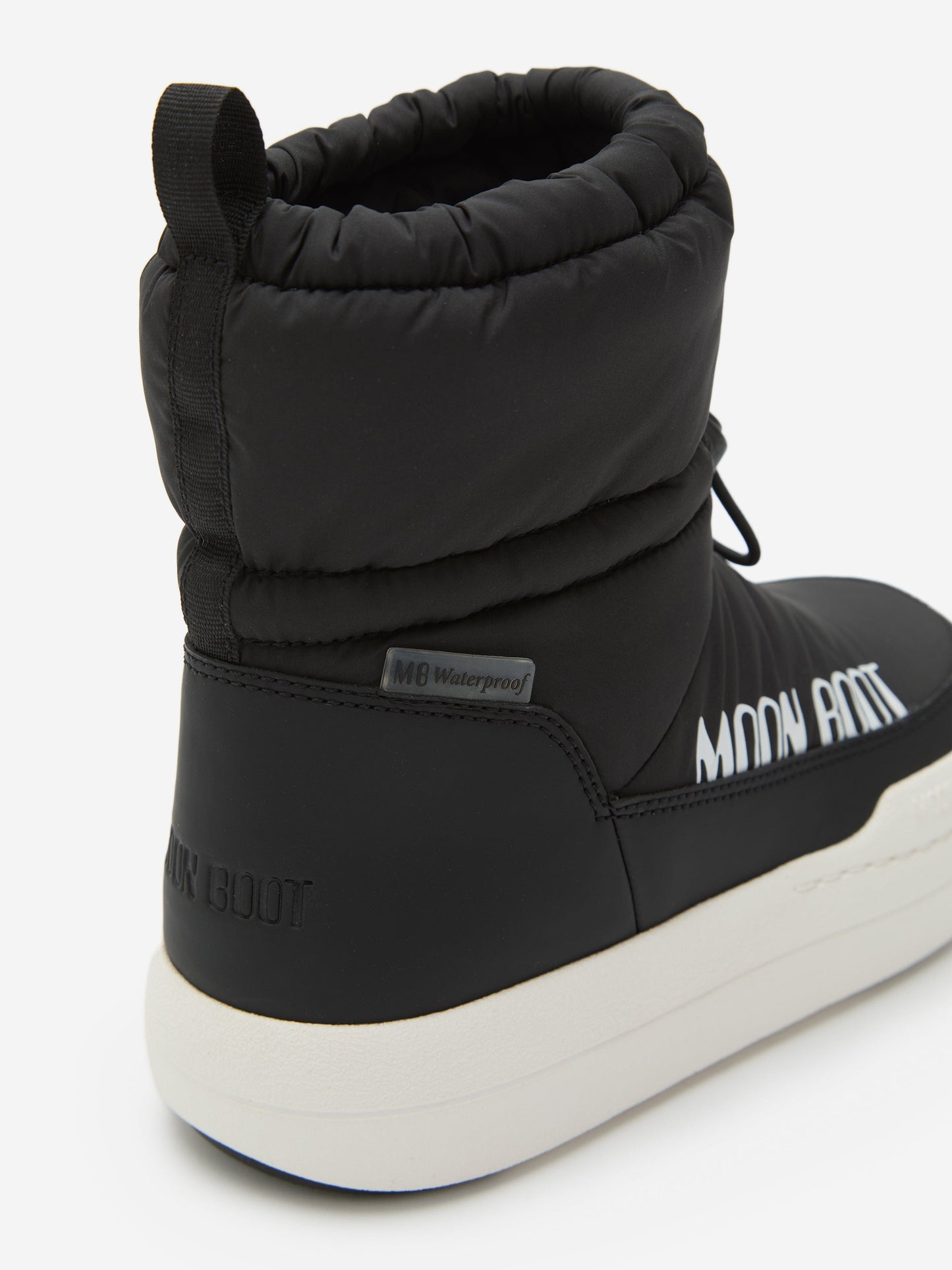 Moon Boot Kids JR Park Tube Mid WP Boots in Black