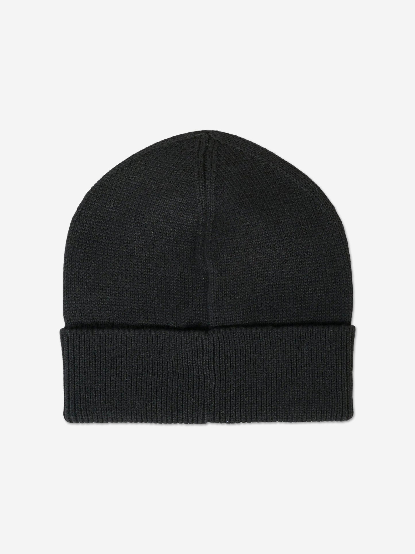 Moschino Kids Logo Beanie Hat in Black