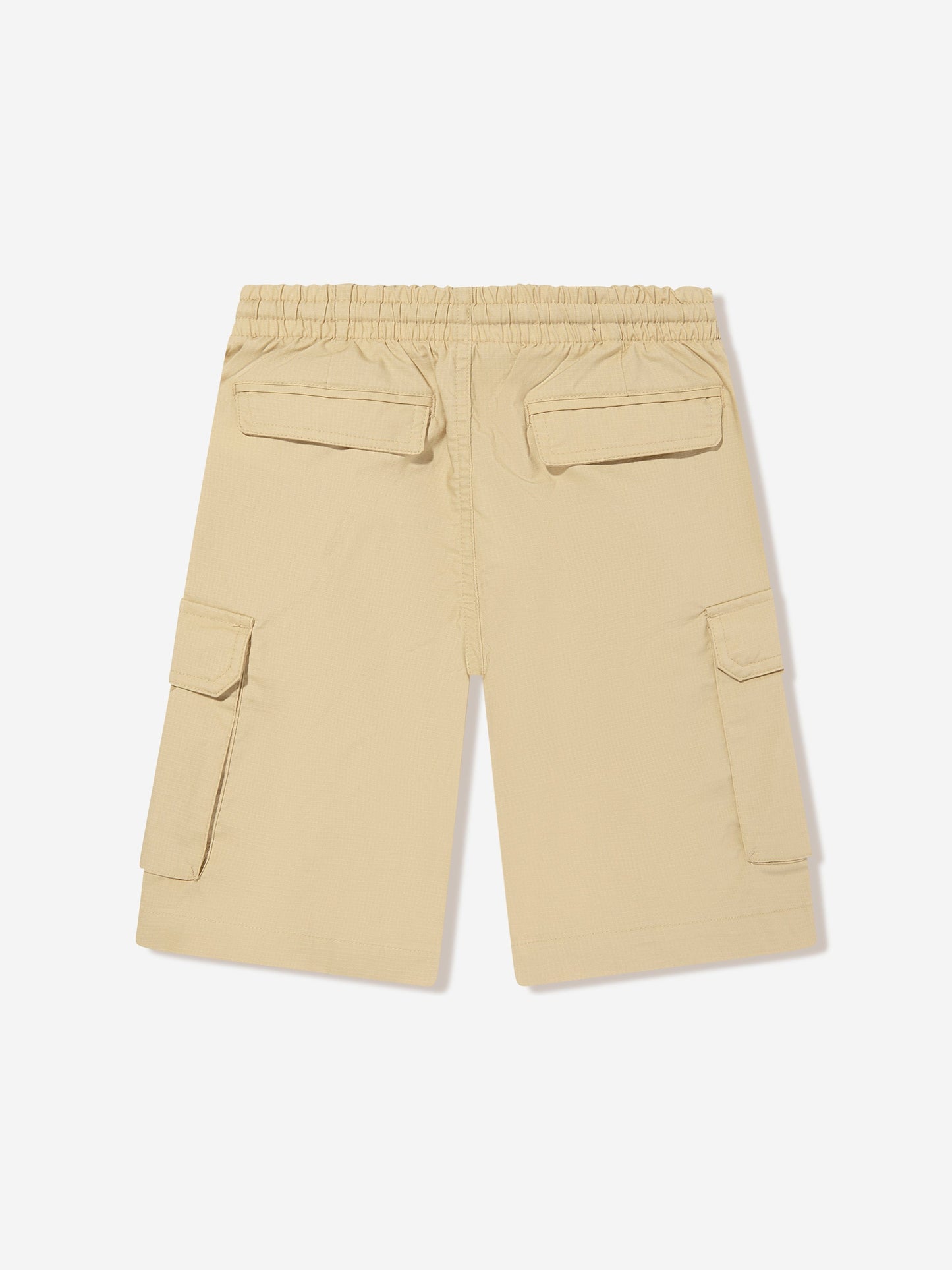 Moschino Boys Teddy Cargo Shorts in Beige