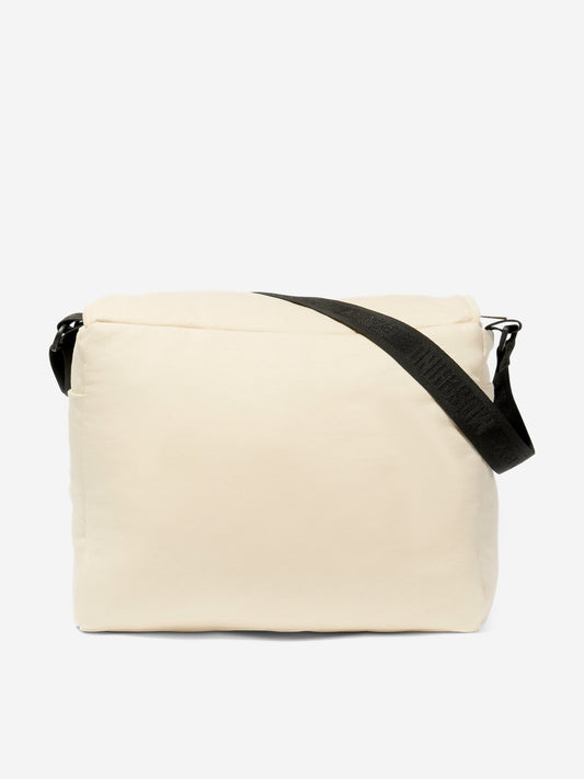 Moschino Baby Teddy Bear Logo Changing Bag in Beige (39cm)