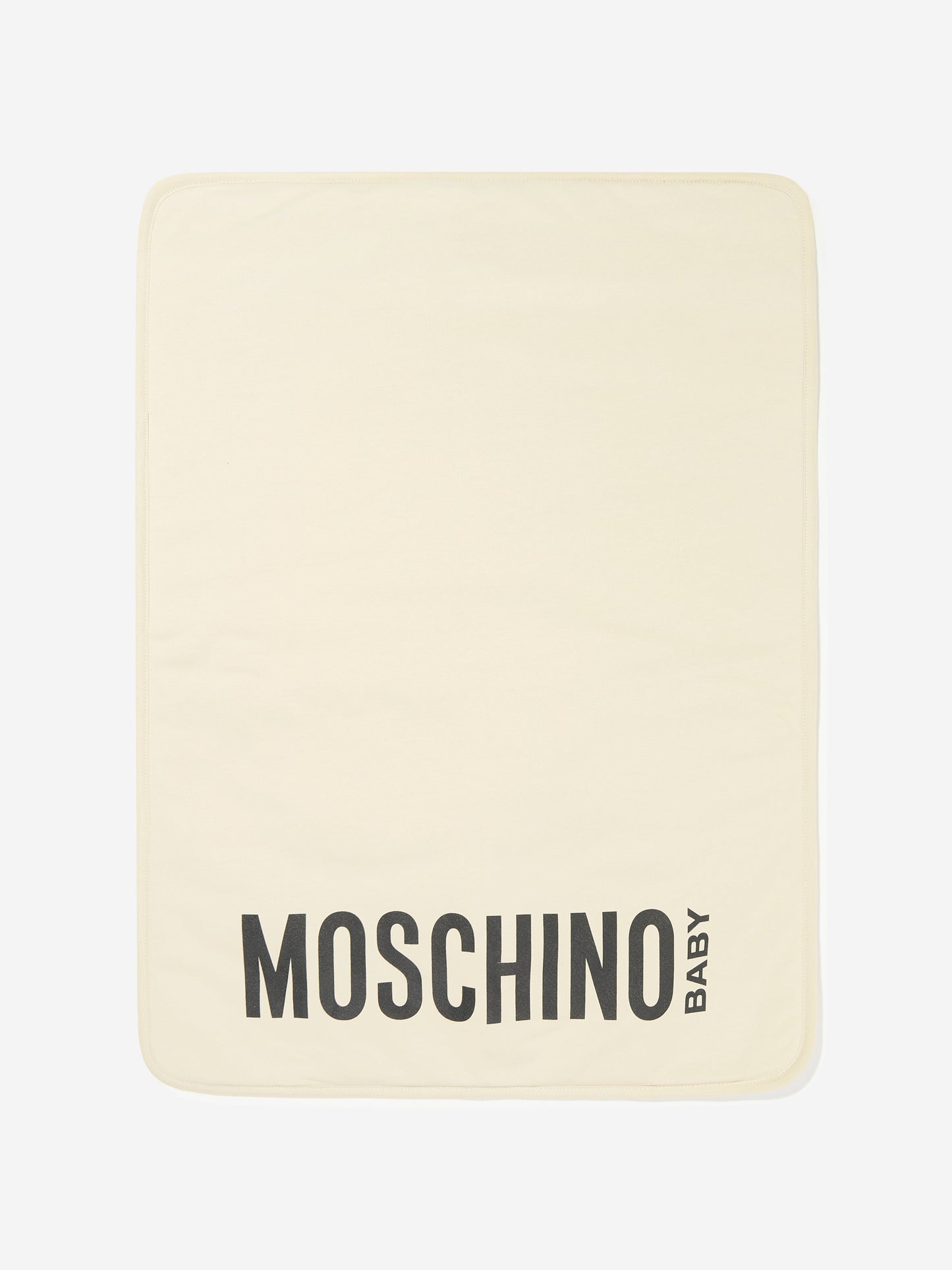 Moschino Baby Teddy Bear Logo Changing Bag in Beige (39cm)