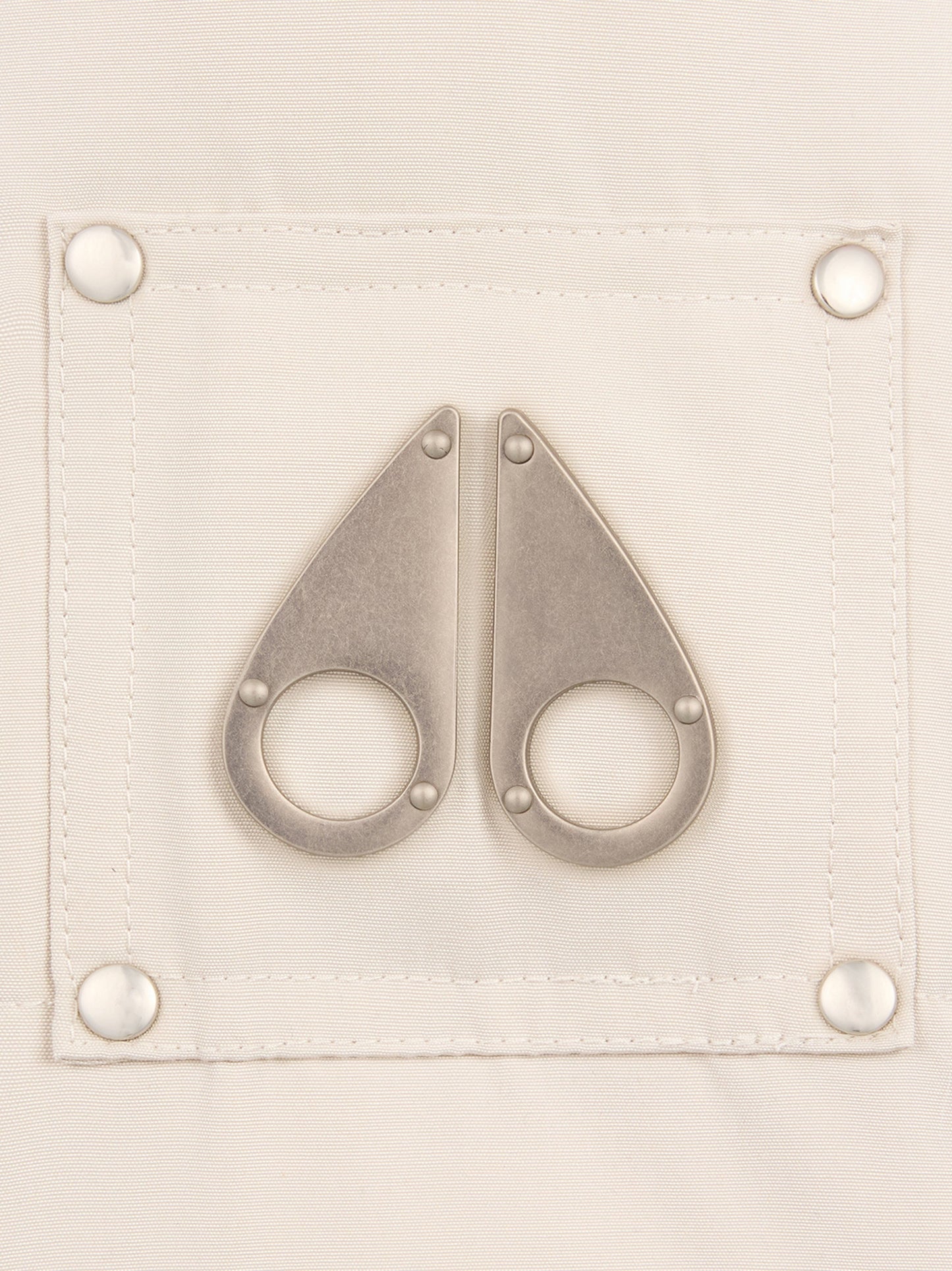 Moose Knuckles Kids 3Q Down Padded Puffer Jacket in Ivory